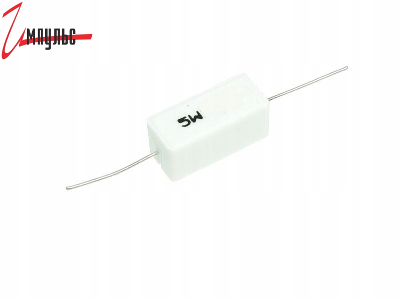 Детальные фото Резистор 5Вт 2.2 Ом SQP керамика в интернет магазине Импульс-Электронные компоненты