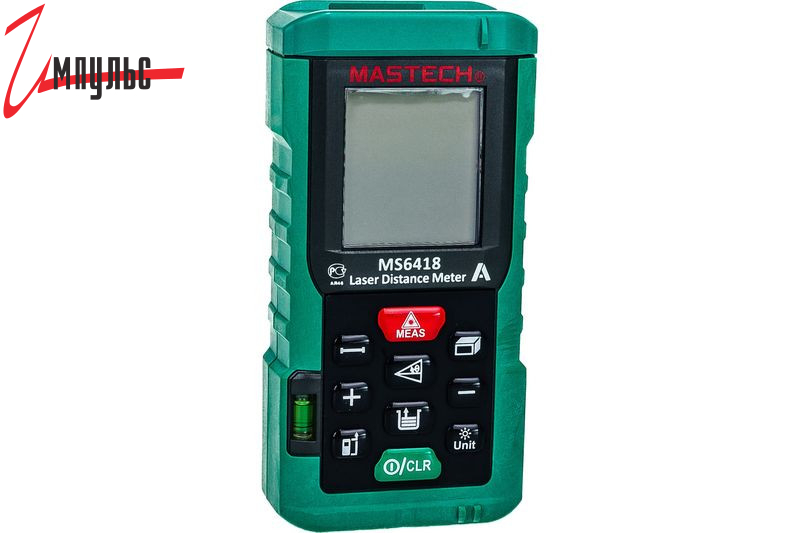 Детальные фото Дальномер лазерный MS6418  80м MASTECH в интернет магазине Импульс-Электронные компоненты