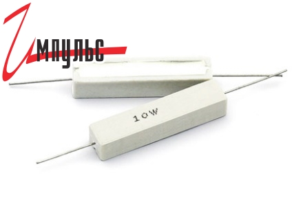 Детальные фото Резистор 10 Вт 1.0 Ом SQP керамика в интернет магазине Импульс-Электронные компоненты