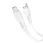 Шнур USB для micro Borofone BX85 1.0м,2.4А,плоский