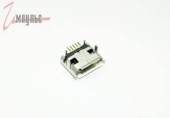 Гнездо micro USB B-5SD smd монтаж, dip крепление
