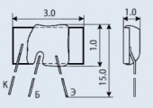 Транзистор 2Т384А-2