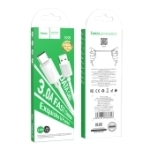 Шнур USB для Type-C Hoсо X88 1.0м, 3.0А, ПВХ