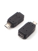 Переходник USB mini гнездо-micro USB штекер