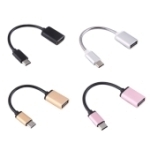 Переходник USB A гн - TypeC шт (OTG) металл 0.1м (v2.0) DAYTON