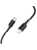Шнур шт.iPhone-шт.Type-C BOROFONE BX119 1.0м,PD27Вт,ПВХ,круглый