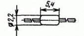 Стабилитрон КС407Д 6.8V 42mA 0.34W
