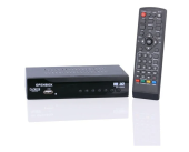 Приставка для цифрового ТВ Openbox DVB-009 DVB-T/T2 металл черный