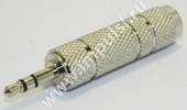Переходник Sock6.5>Jack3.5 3C металл