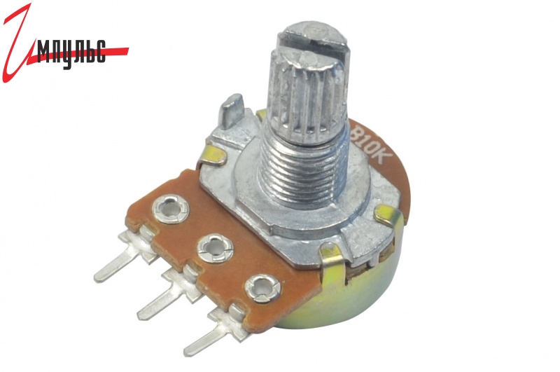 Детальные фото Резистор переменный 16K1KC 10 кОм в интернет магазине Импульс-Электронные компоненты
